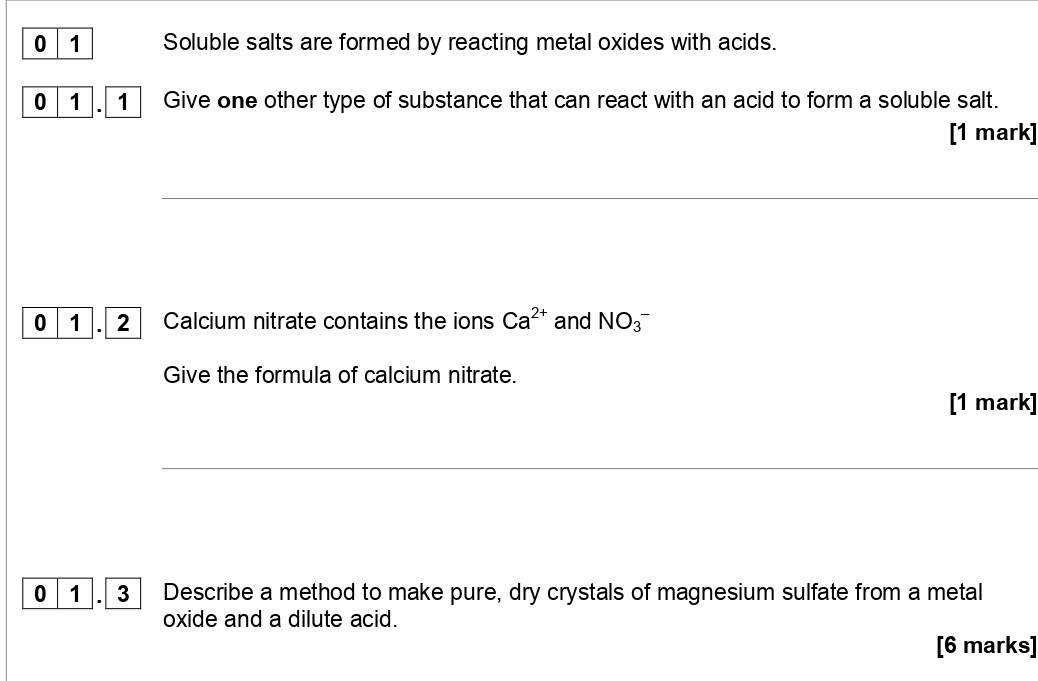 Soluble-salts-are-formed-by-reacting-metal-oxides-with-acids-AQA-GCSE Chemistry-Question 1-2018-Paper 1.png